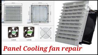 cooling fan repairing | jammed cooling fan repair | AC fan repairing | how to repair a cooling fan