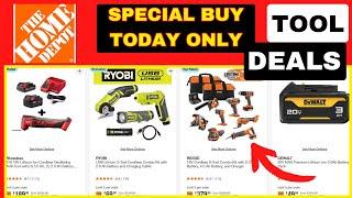 TODAY ONLY! Home Depot Special Tool Deals Of The Day