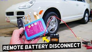 Car Battery Disconnect Switch With Remote Control Product Review