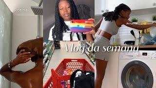 REORGANIZANDO A MINHA VIDA (arrumar a casa, lavar roupa, universidade, lazer) | VLOG