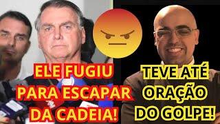 PF APURA QUE BOLSONARO FUGIU PARA EVITAR PRISÃO, PADRE INDICIADO ATÉ TINHA ORAÇÃO DO GOLPE -EMBOLADA