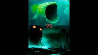 The Bloop Vs mega sea eater ,umibozu,jormungandr