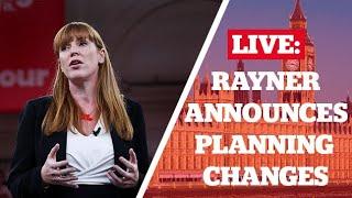 Angela Rayner Announces Changes to Planning Rules