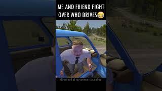 My Summer Car Online Friendly Fight #shorts #msc #mysummercar