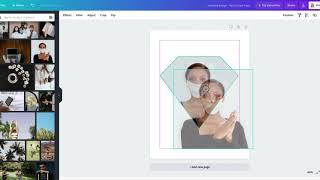 Canva | How to Add an Image into a Shape