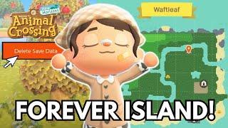 Deleting an Old Island for My FOREVER ISLAND!!! (ACNH)