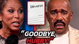 Marjorie FILES For DIVORCE From Steve Harvey On Diddy’s Arrest Day & RUNS With His Money!