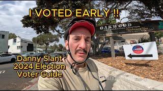 I Voted Early 2024 #Voter Guide - National USA , #California State and #LosAngeles County And City 