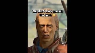 Should have listened to the woman #baldursgate3 #baldursgate #awkward