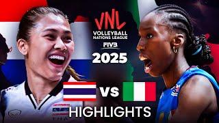  THAILAND vs ITALY  | HIGHLIGHTS | Women's VNL 2025