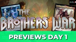 Brothers' War Previews Day 1: Urzas, Mishras, Gix, Titania, so Much More! | Mtg