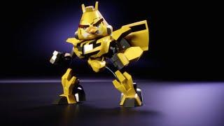 Angry Birds Transformers: Chuck as Bumblebee!