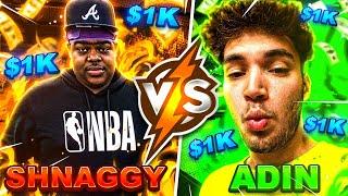 Adin Ross vs Shnaggyhose in $1000 Wager... (Adin Returns to 2K21)