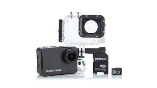 Sharper Image 4K Wireless Action Camera w/Accessories