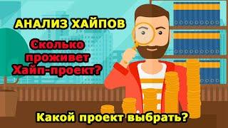 ТОП 10: Как выбрать ХАЙП-проект? АНАЛИЗ ХАЙПОВ. Сколько проживет хайп 2021?