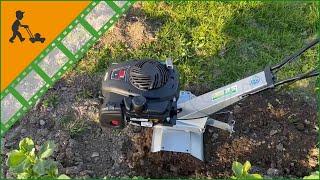 AgriEuro AGRI 2 Mini Tiller B&S 450 e-series OHV petrol engine - Customer's video