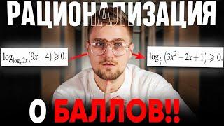 Рационализацию Больше НЕЛЬЗЯ Использовать на ЕГЭ!? 0 Баллов за Рационализацию!