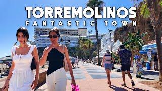 Torremolinos Spain Fantastic Town & Feria San Miguel 2024 Update Costa del Sol | Málaga [4K]