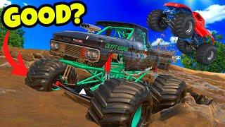 I Found a Monster Truck Stunt Mobile Game that Doesn't Suck?