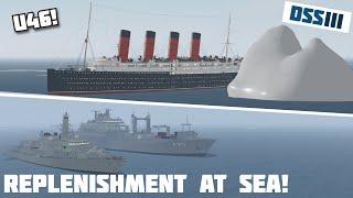 Update 46! LUSITANIA, replenishing at sea!!, NEW warships & features! Dynamic Ship Simulator 3