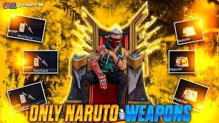 Only Naruto Items And Powers Challenge In Freefire || GAMING DEVIL MD