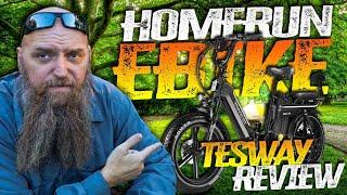 Tesway X5 Pro Cargo E-Bike Unboxing & Test Ride: The Best Foldable E-Bike!