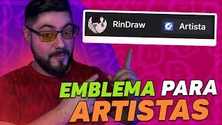 COMO COLOCAR EL NUEVO EMBLEMA DE ARTISTA EN TWITCH (TUTORIAL)