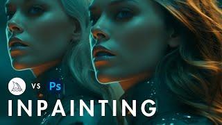 Photoshop vs Midjourney Inpainting | Midjourney Inpainting Tutorial