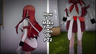 Yandere Simulator - How to Make Your own OC, bag and hoodie | Pt2 | Posemod required