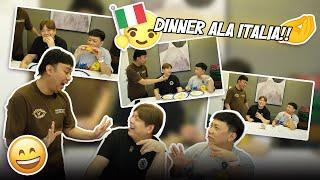 ITALIAN DINNER WITH MC AND LASSY (WELCOME BACK CHAD KINIS) | BEKS BATTALION