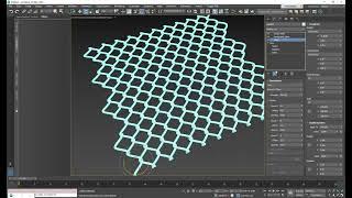 3DSMax Chain Link Fence