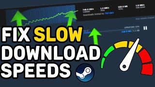 How to Fix Slow Steam Download Speed | How To Boost Steam Download Speeds