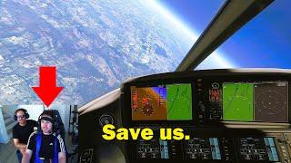 NOT A PILOT vs. Microsoft Flight Simulator (Extreme Altitude Challenge)