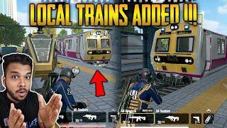 SCARFALL 2.0 THE BGMI KILLER | LOCAL TRAINS ADDED IN MUMBAI MAP - HUGE SCARFALL UPDATE 