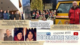 Tg Comunità di Primiero 130 del 29 12 2024