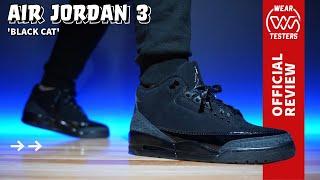 Air Jordan 3 Black Cat 2025