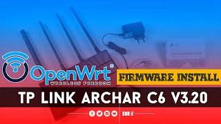 How to TP link archer c6 v3 openwrt firmware install guideline video| TP link archer c6 v3 openwrt