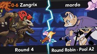 mordo (Fleet) vs Zangrix (Forsburn) - ARRIVAL - Rivals Of Aether 2: Pools