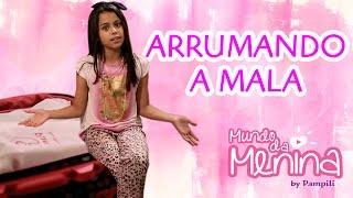 Arrumando a mala de viagem com a Amanda Furtado  Mundo da Menina