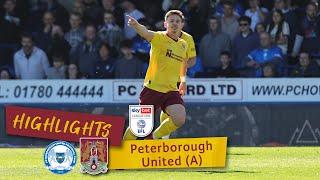 HIGHLIGHTS: Peterborough United 0 Norrthampton Town 4