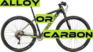 Cannondale F-SI Alloy + 700$ = FSI Carbon! Buyer's Guide To What XC Bike To Choose.