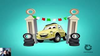 Cars ( 2006 г. ) Собрать Открытки, Шины и послушать историю. ( Часть 2 )