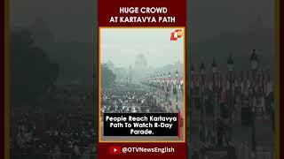 76th Republic Day | People Reach Kartavya Path To Watch Parade