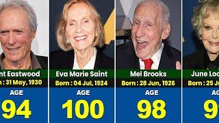 Oldest Living Hollywood Actors & Actress in 2024