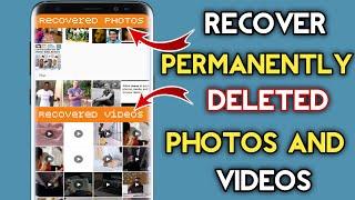 How to Recover Deleted Videos, Photos on Android using ONE Tool! 2021 Method