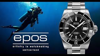 Epos 3504 Diver - Steel / Black