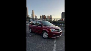 Аренда авто в Лос Анджелесе – прокат Dodge Grand Caravan red | arenda-avto.la