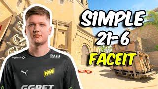 CS2 POV | s1mple (21/6) vs FACEIT Ranked (Mirage) Sep 18, 2024