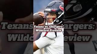 Texans Have Golden Opportunity Against Chargers