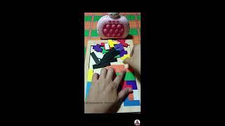  PUZZLE  MULTICOLOR TETRIS BRAIN GAME D09 #puzzle #puzzlegame  #tetris #trending #asmr #viral